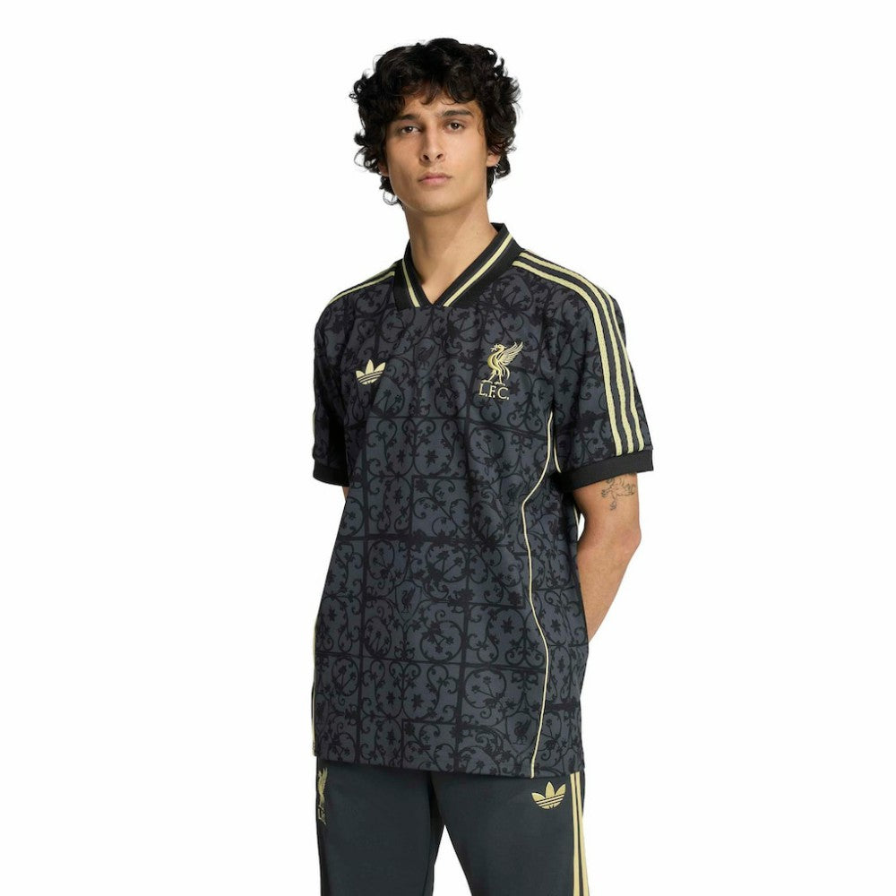 Liverpool Unisex Lifestyler Fashion Jersey Gray - Adidas