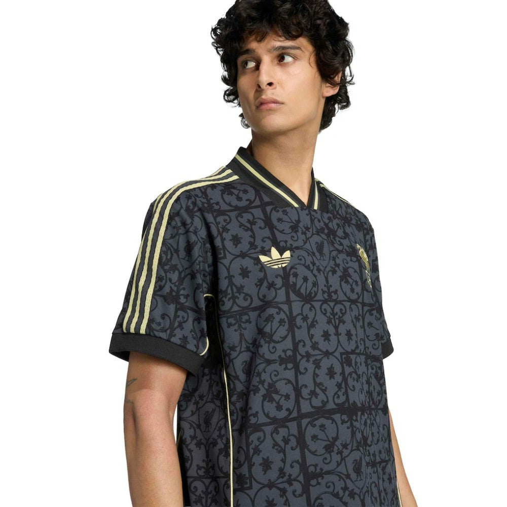 Liverpool Unisex Lifestyler Fashion Jersey Gray - Adidas