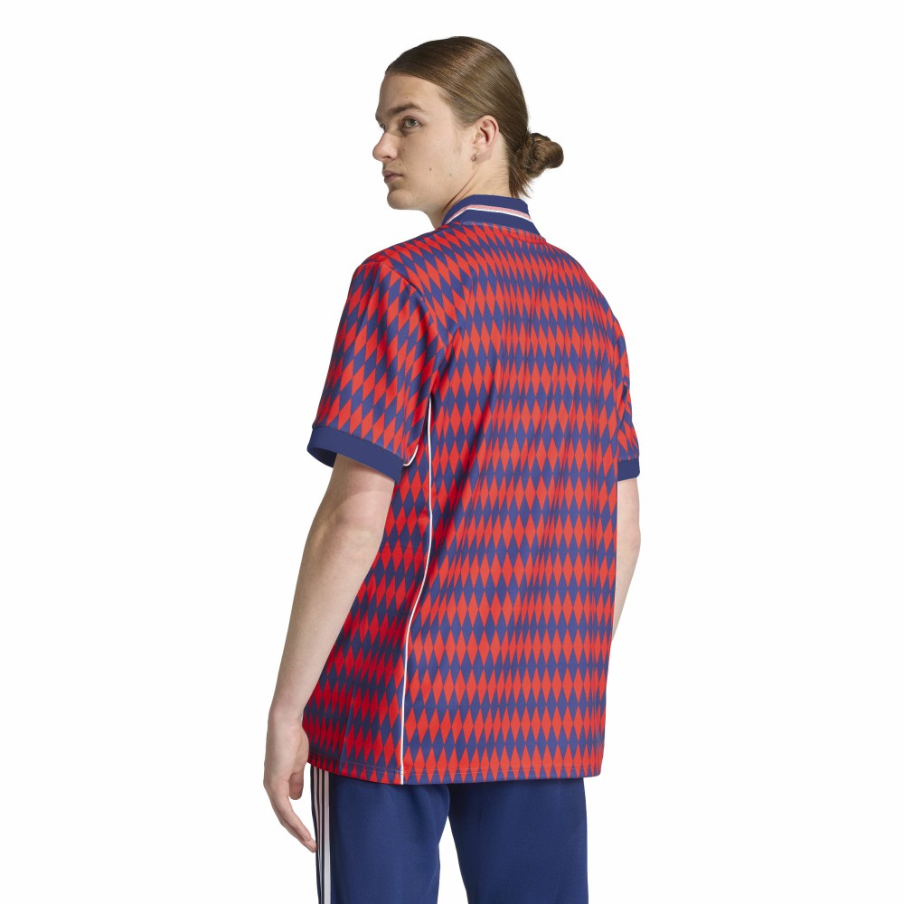 Bayern Munich Unisex Lifestyler Fashion Jersey Red - Adidas