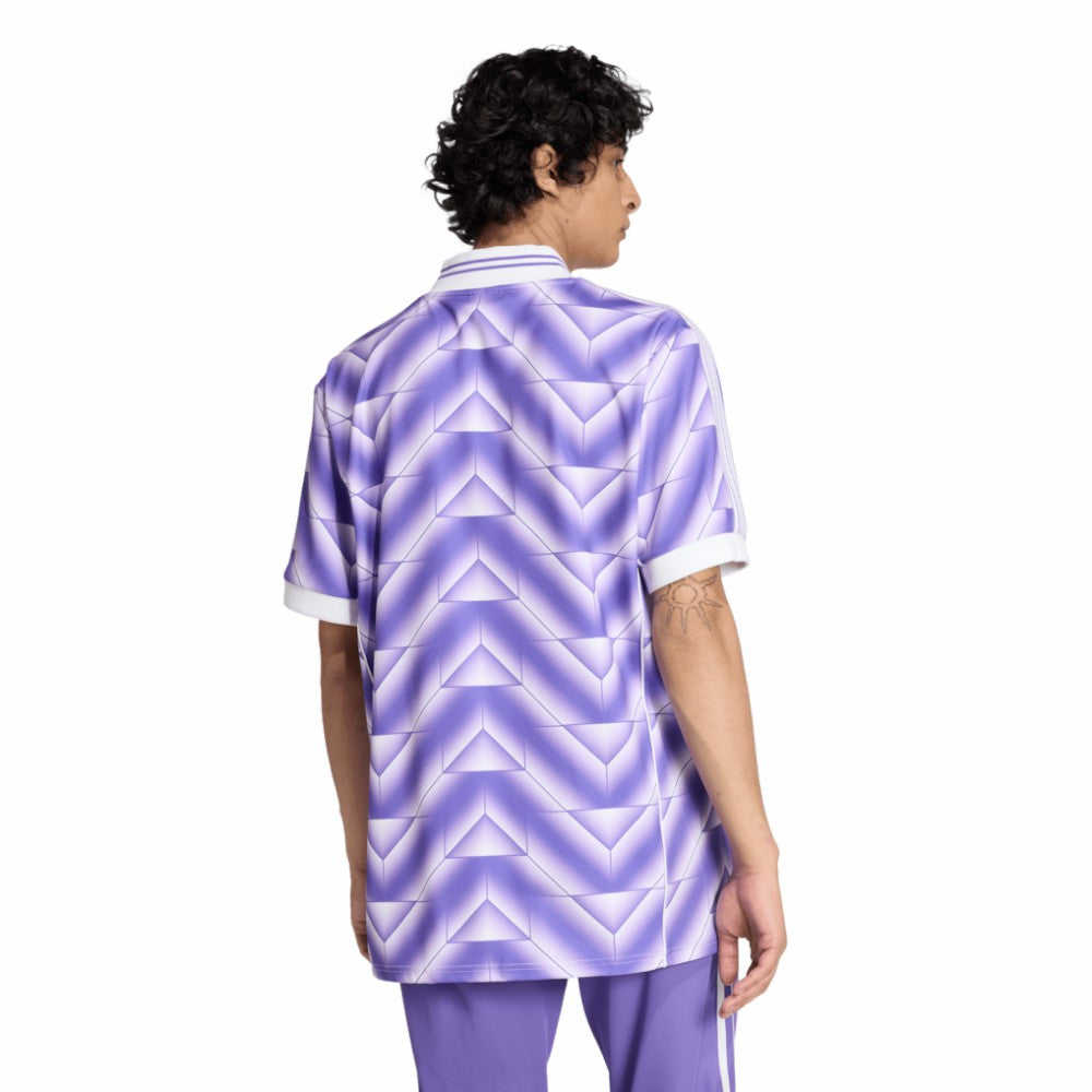 Real Madrid Unisex Lifestyler Fashion Jersey Purple - Adidas