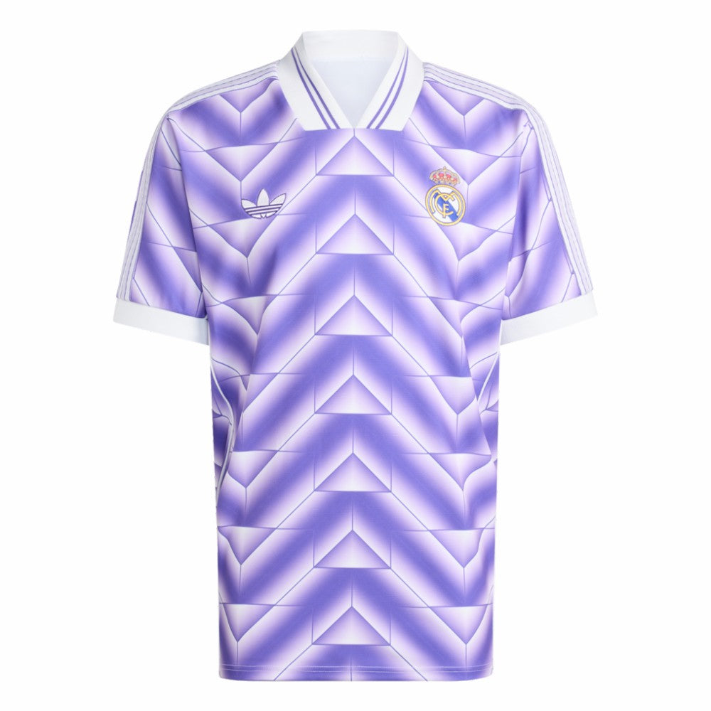 Real Madrid Unisex Lifestyler Fashion Jersey Purple - Adidas