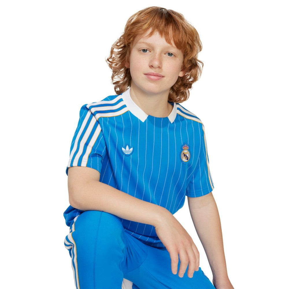 Real Madrid Youth Terrace Icons Jersey Blue - Adidas