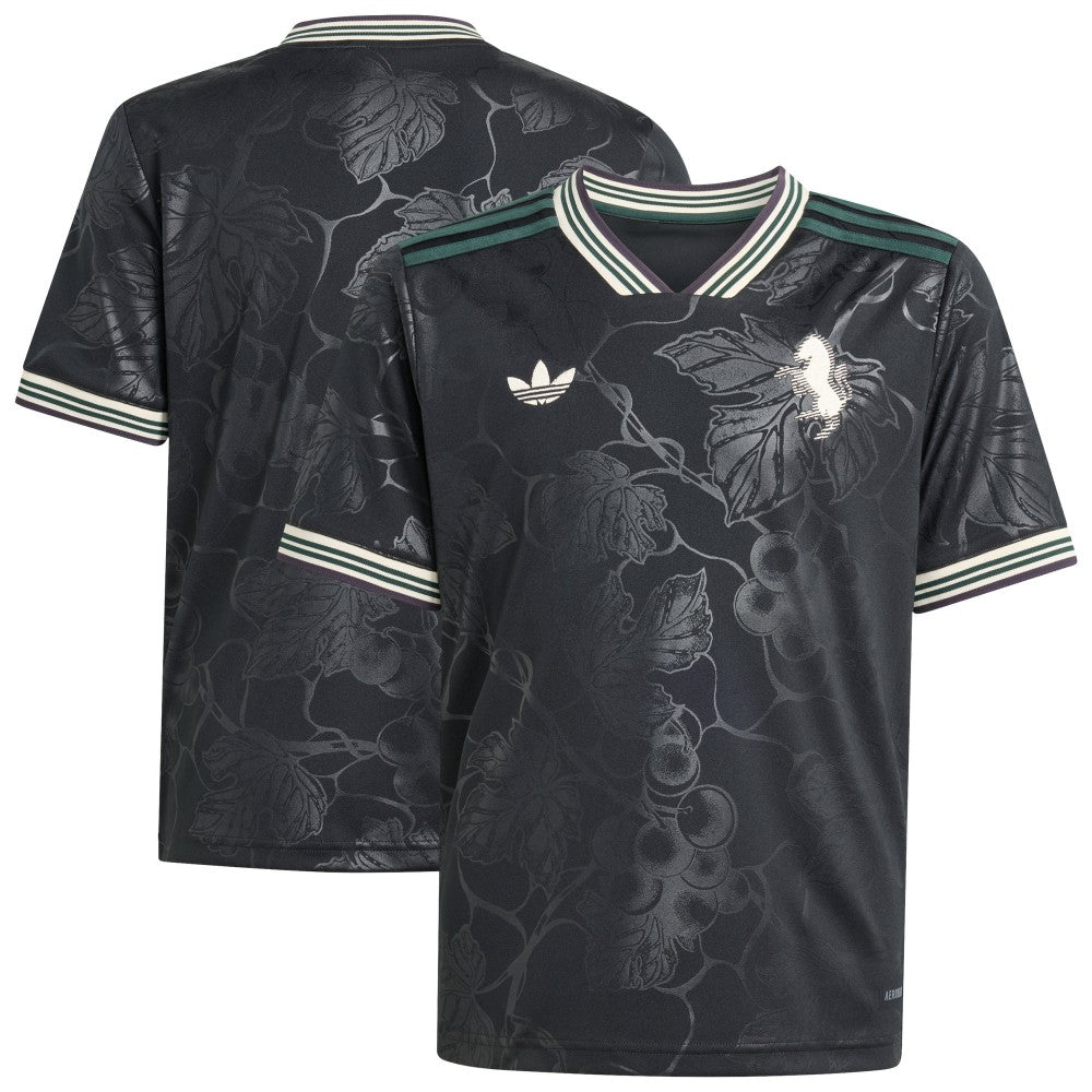 Juventus Youth 2025/26 Third Replica Jersey Black - Adidas