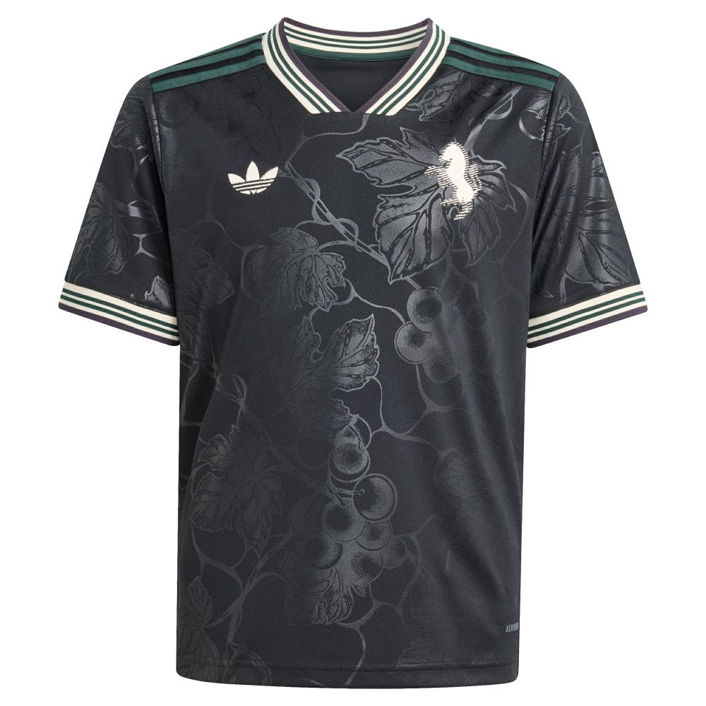 Juventus Youth 2025/26 Third Replica Jersey Black - Adidas