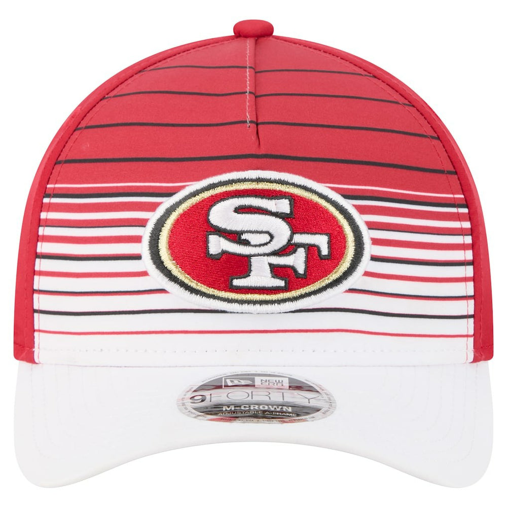 San Francisco 49ers New Era Adventure Gradient 9FORTY M-Crown A-Frame Adjustable Hat