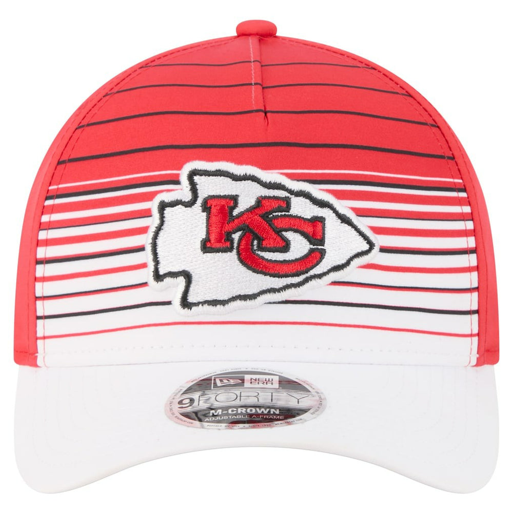 Kansas City Chiefs New Era Adventure Gradient 9FORTY M-Crown A-Frame Adjustable Hat