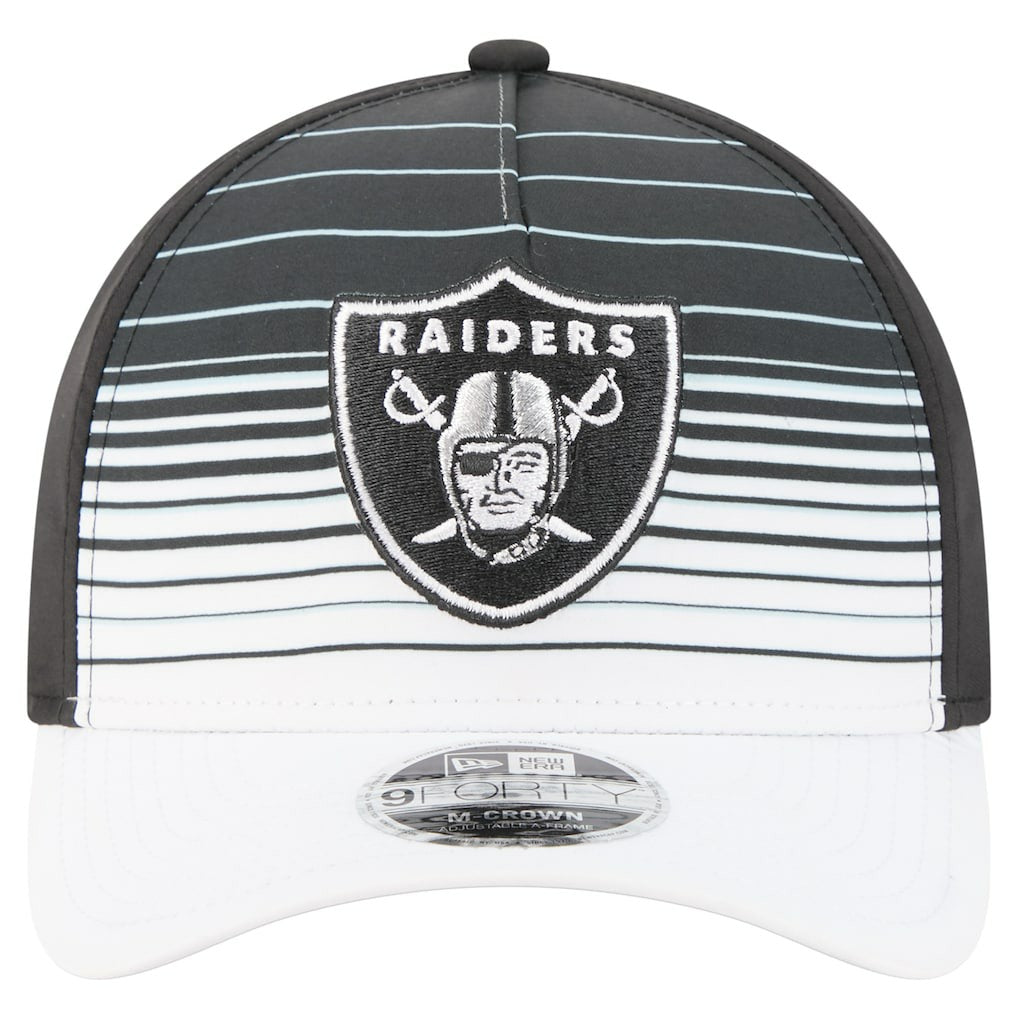 Las Vegas Raiders New Era Adventure Gradient 9FORTY M-Crown A-Frame Adjustable Hat