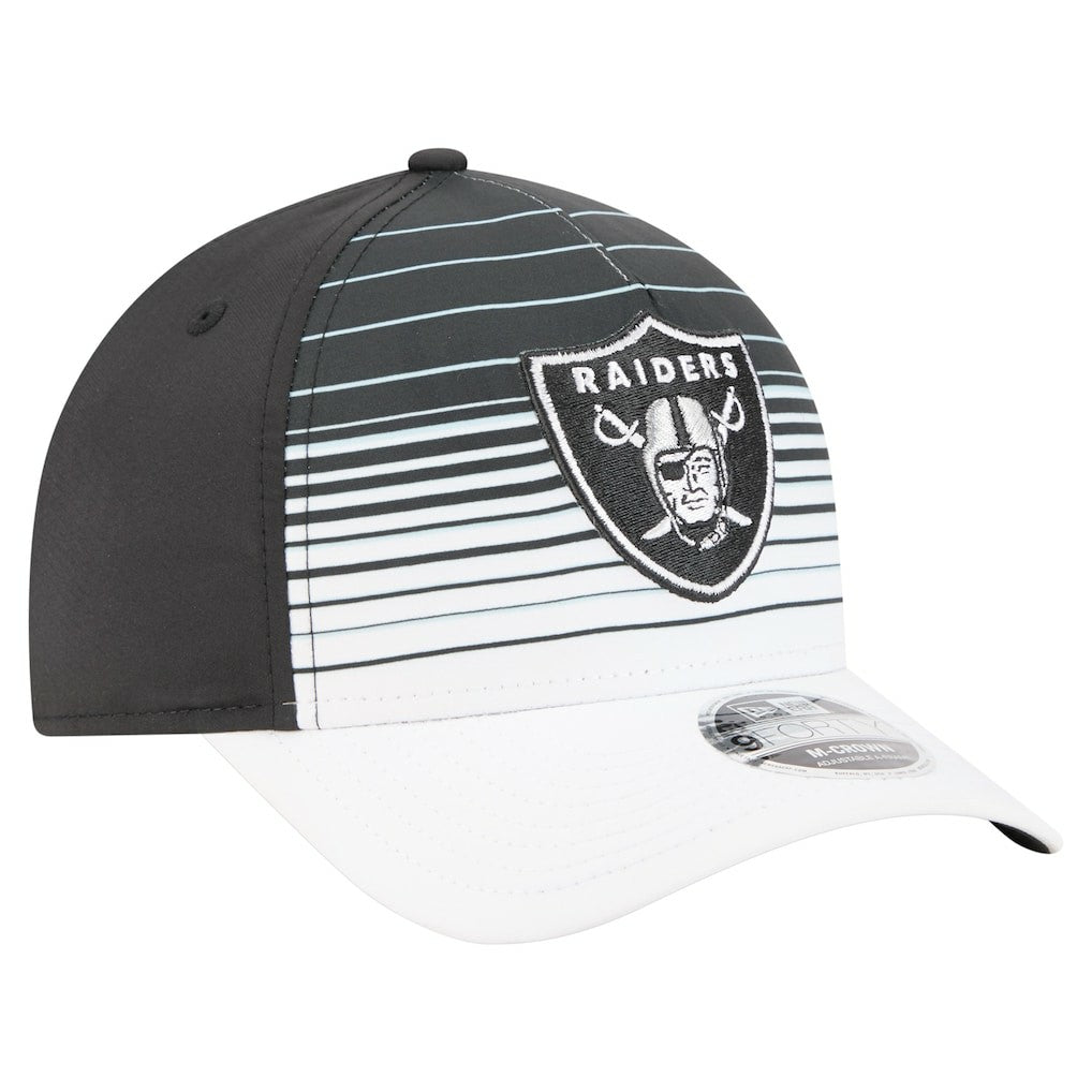 Las Vegas Raiders New Era Adventure Gradient 9FORTY M-Crown A-Frame Adjustable Hat