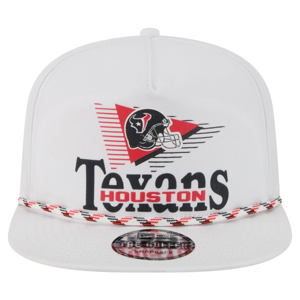 Houston Texans New Era Collide Golfer Snapback Hat