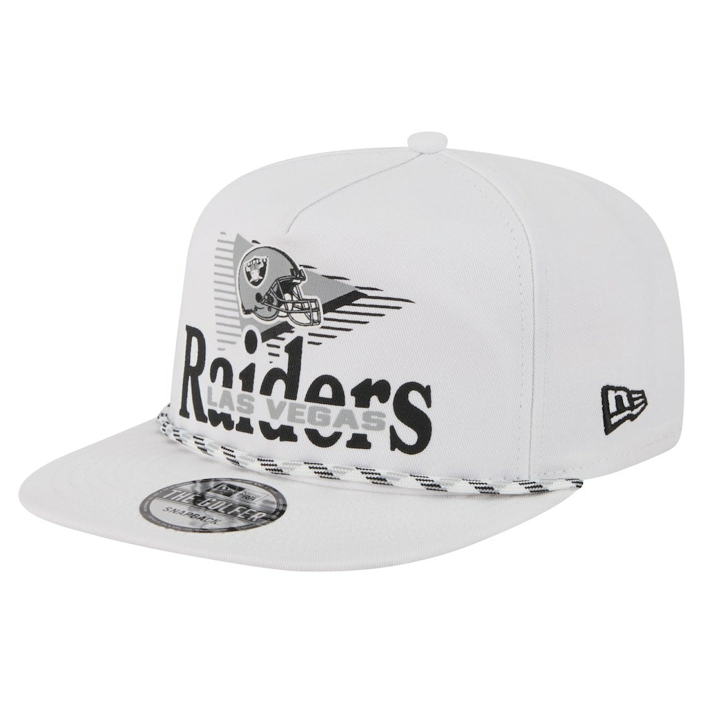 Las Vegas Raiders New Era Collide Golfer Snapback Hat