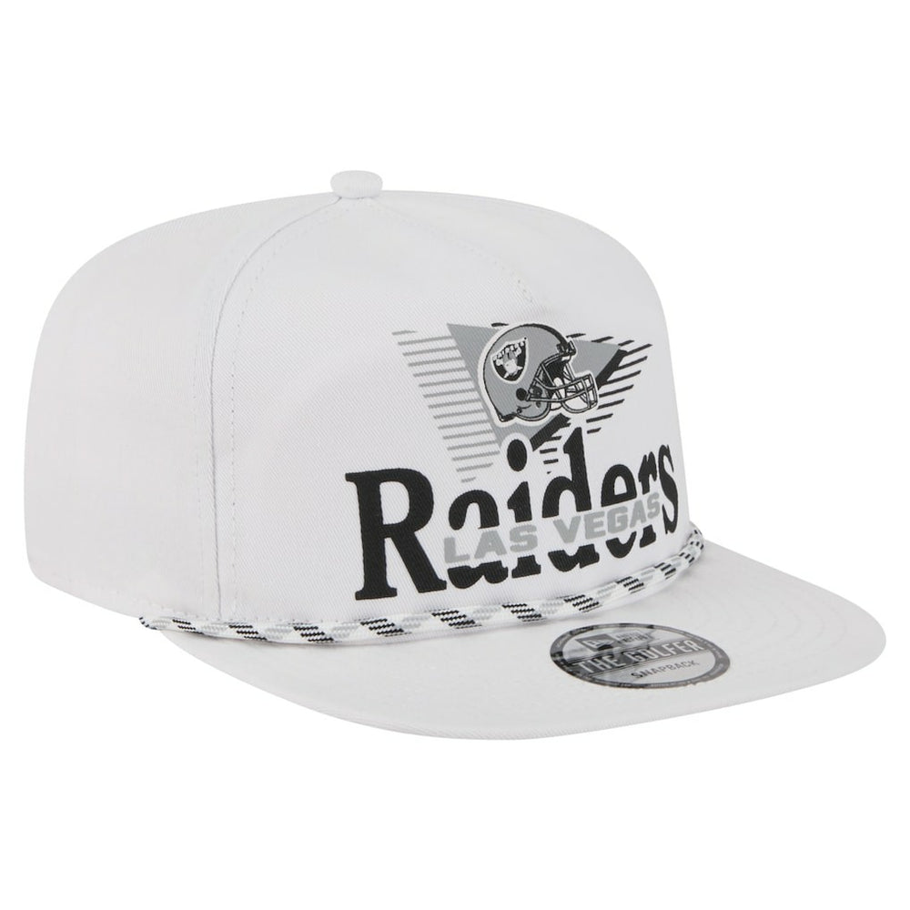 Las Vegas Raiders New Era Collide Golfer Snapback Hat