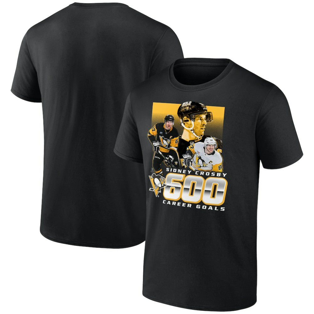 Sidney Crosby Pittsburgh Penguins 600 Career Goals T-Shirt Discount