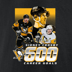 Sidney Crosby Pittsburgh Penguins 600 Career Goals T-Shirt Discount