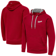 Detroit Red Wings Antigua 2025 NHL Stadium Series Victory Pullover Hoodie Outlet