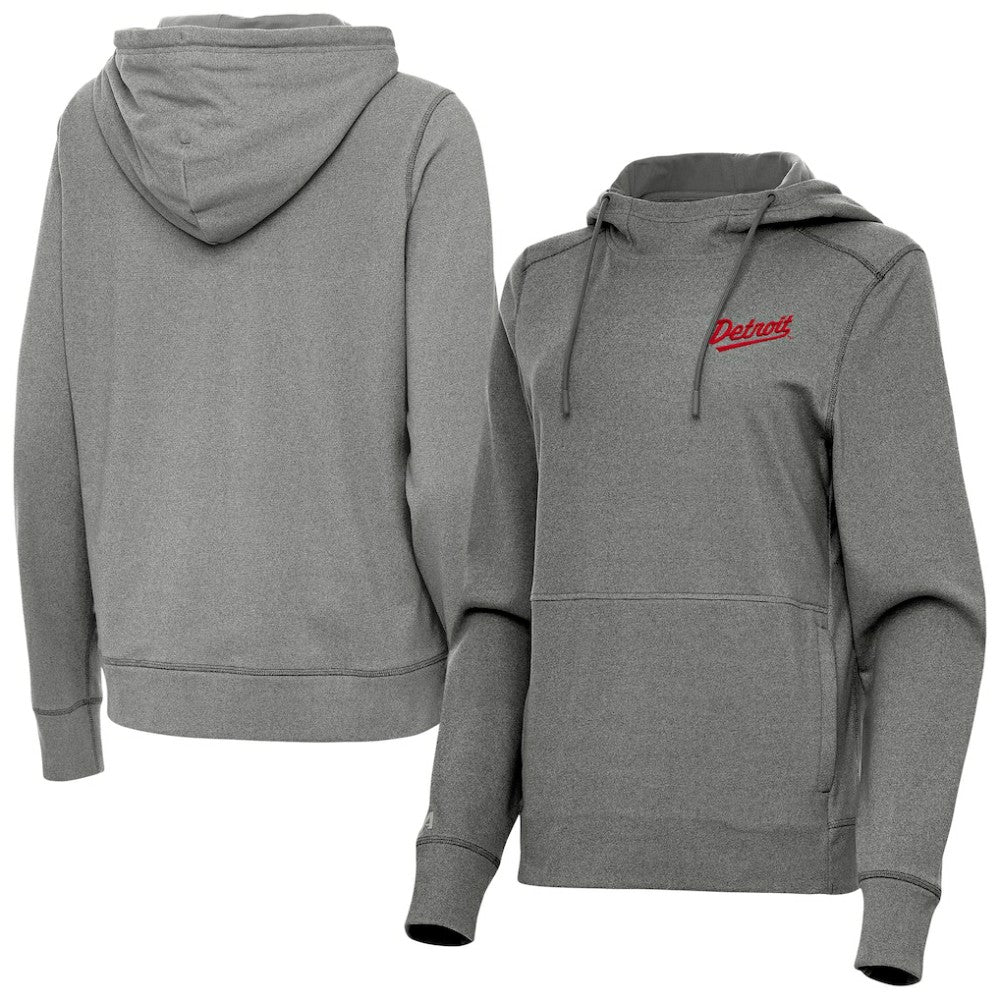 Detroit Red Wings Antigua Women's 2025 NHL Stadium Series Justice Pullover Hoodie On Sale