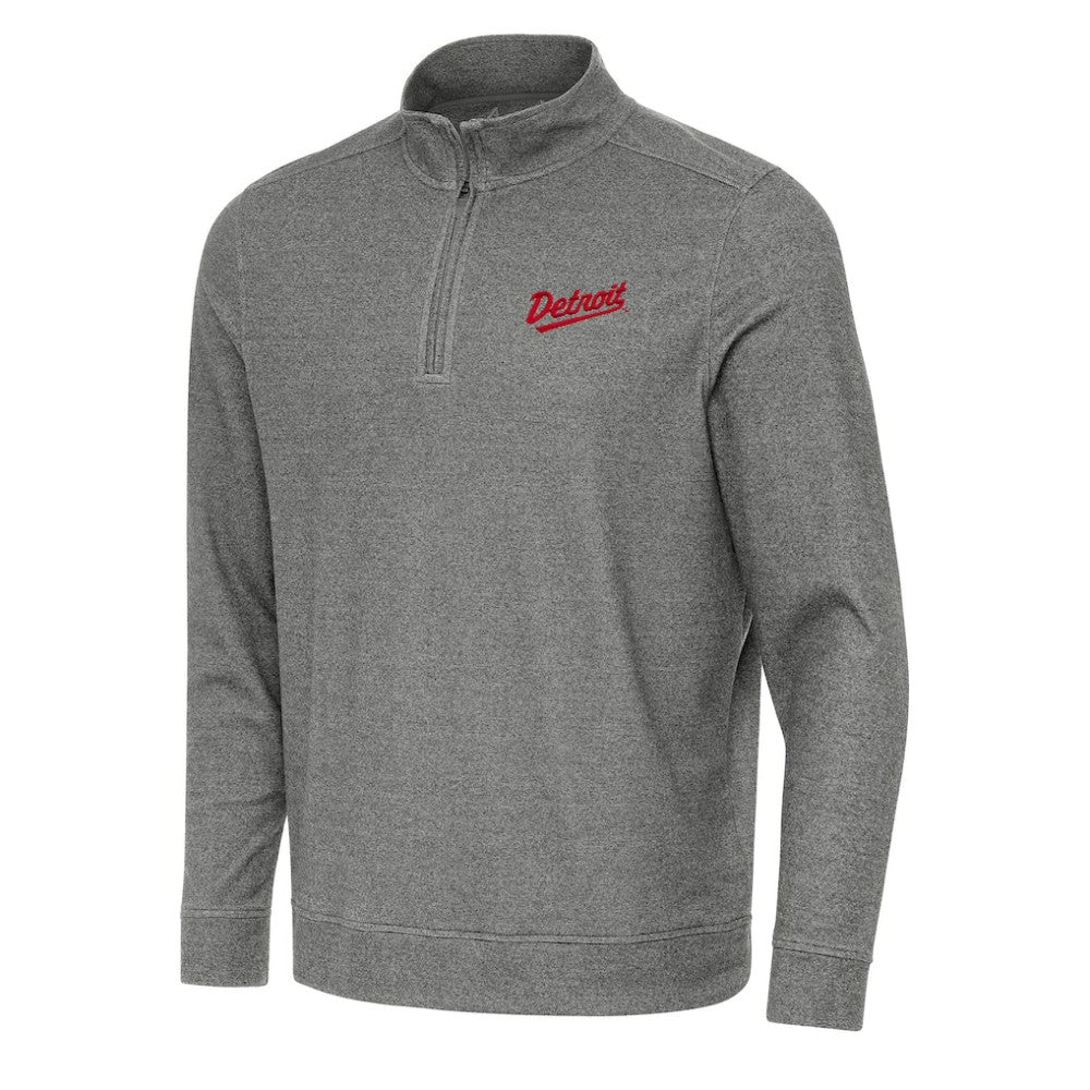 Detroit Red Wings Antigua 2025 NHL Stadium Series Subtle Quarter-Zip Top On Sale