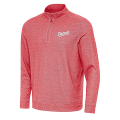 Detroit Red Wings Antigua 2025 NHL Stadium Series Subtle Quarter-Zip Top Discount
