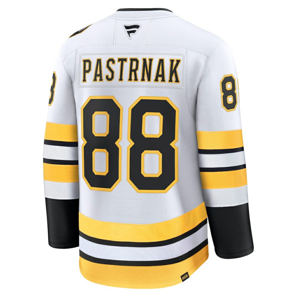David Pastrnak Boston Bruins Fanatics Away Premium Player Jersey Discount