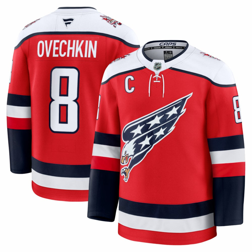 Alexander Ovechkin Washington Capitals Fanatics Alternate Premium Player Jersey Discount