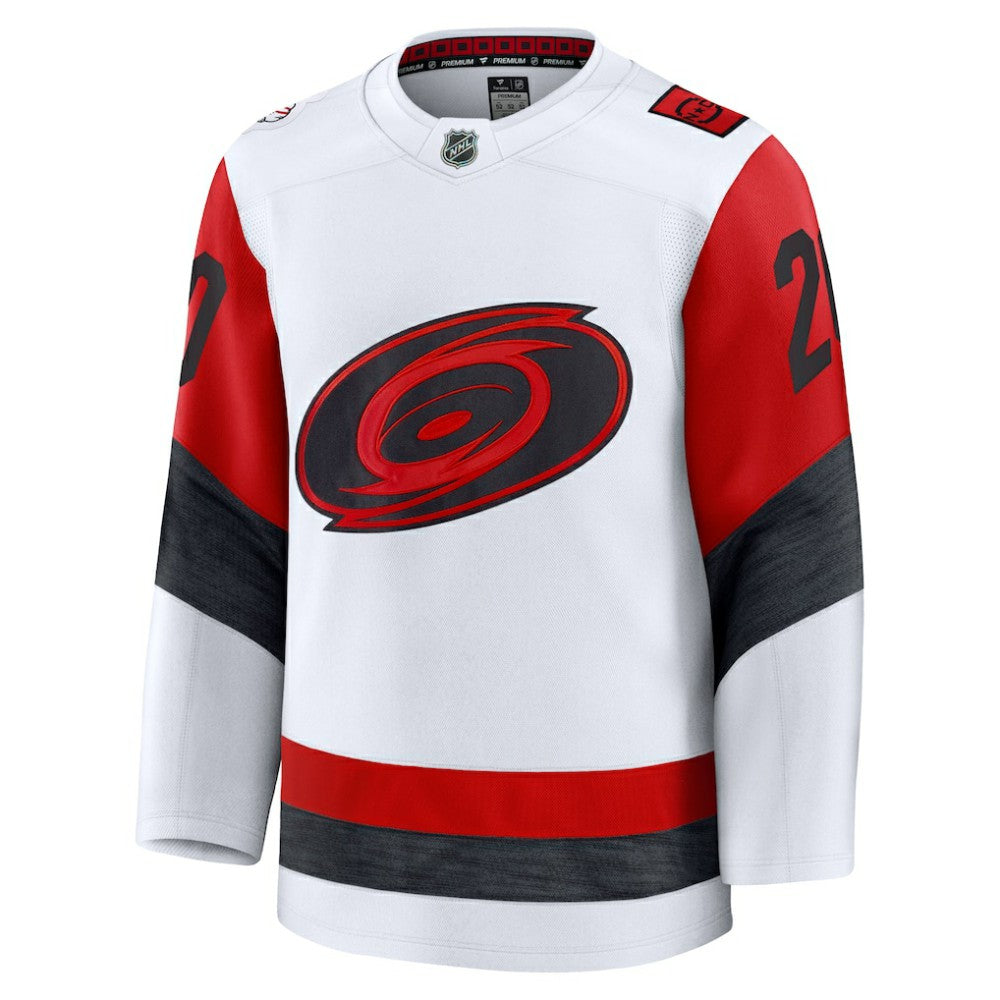 Sebastian Aho Carolina Hurricanes Fanatics Away Premium Jersey For Sale