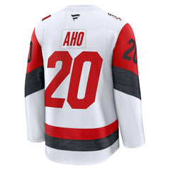 Sebastian Aho Carolina Hurricanes Fanatics Away Premium Jersey For Sale