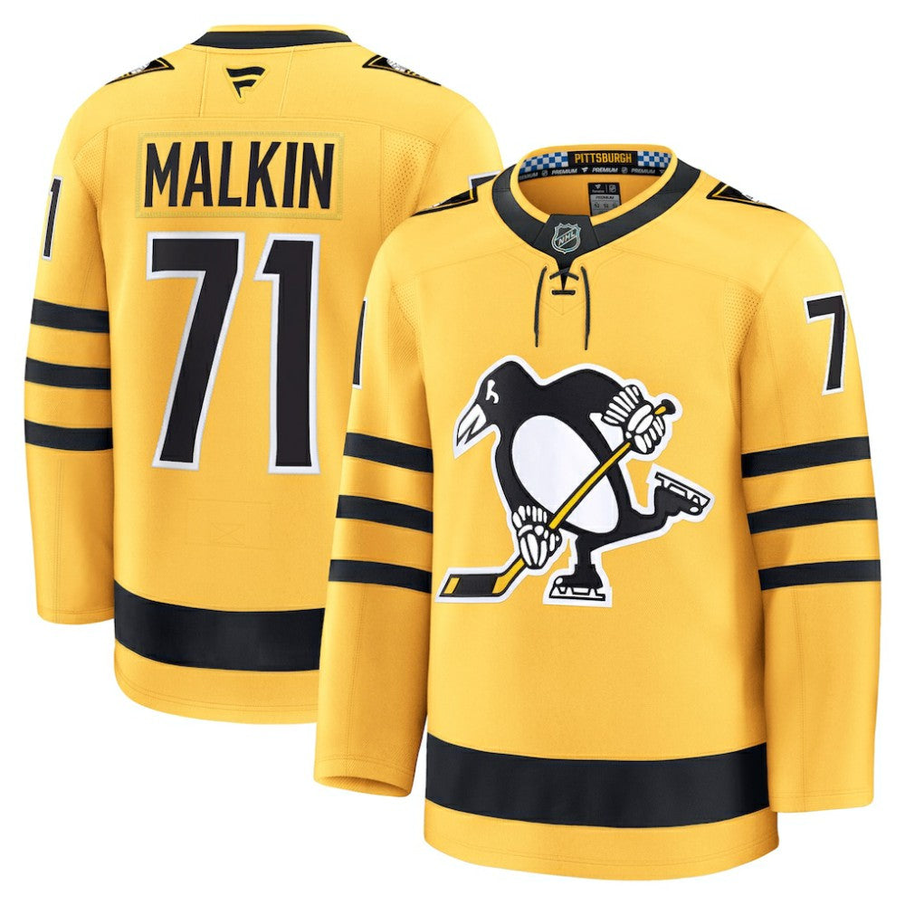 Evgeni Malkin Pittsburgh Penguins Fanatics Alternate Premium Player Jersey For Sale