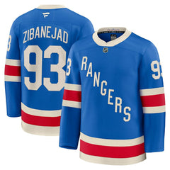 Mika Zibanejad New York Rangers Fanatics Centennial Premium Jersey For Sale
