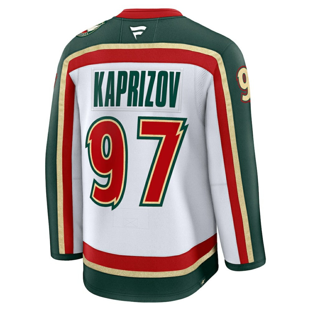 Kirill Kaprizov Minnesota Wild Fanatics 25th Anniversary Premium Player Jersey Outlet