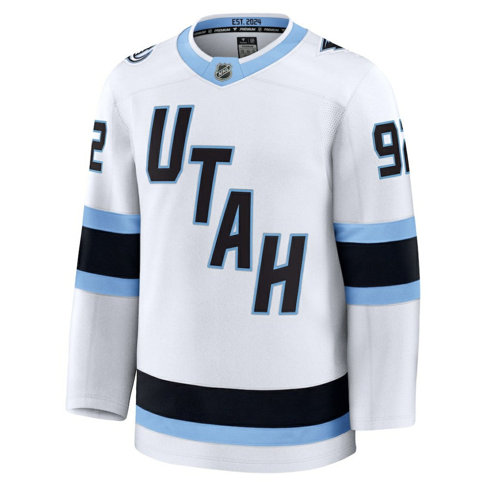Logan Cooley Utah Mammoth Fanatics Away Premium Player Jersey Outlet