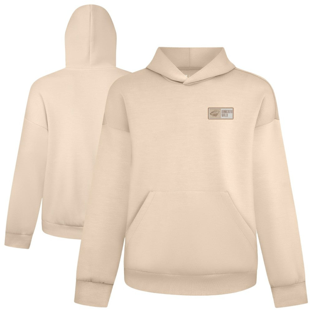 Minnesota Wild Levelwear Luxe Signature Lineage Tri-Blend Pullover Hoodie On Sale