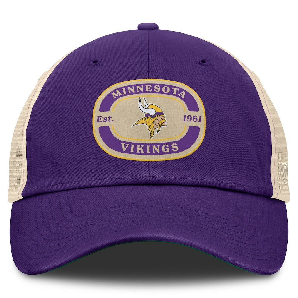 Minnesota Vikings  Top of the World Team Patch Adjustable Hat