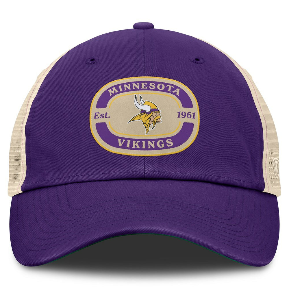 Minnesota Vikings  Top of the World Team Patch Adjustable Hat
