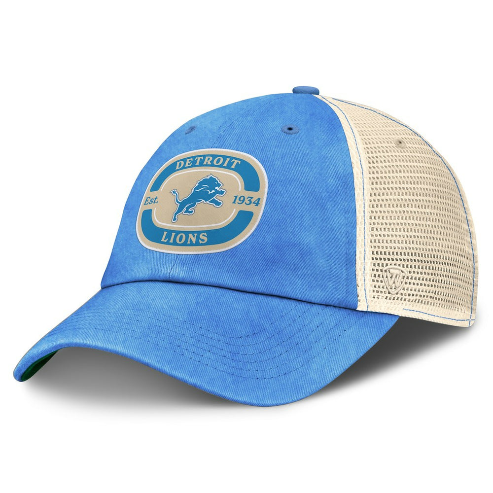 Detroit Lions  Top of the World Team Patch Adjustable Hat