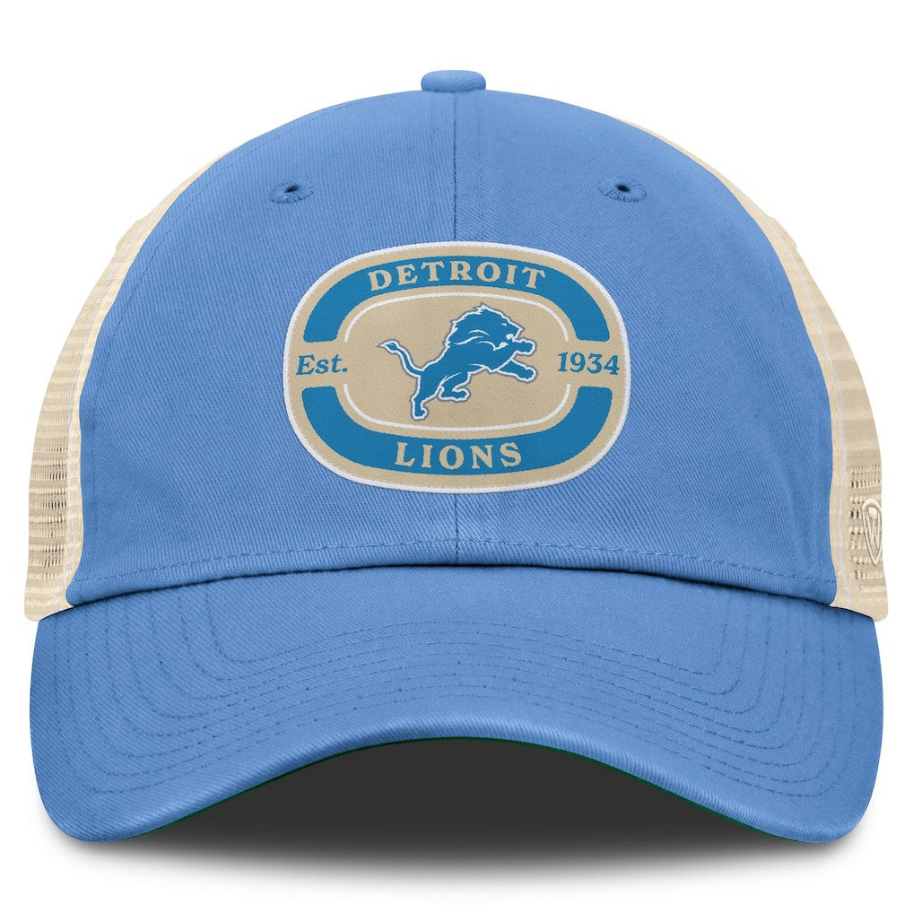 Detroit Lions  Top of the World Team Patch Adjustable Hat