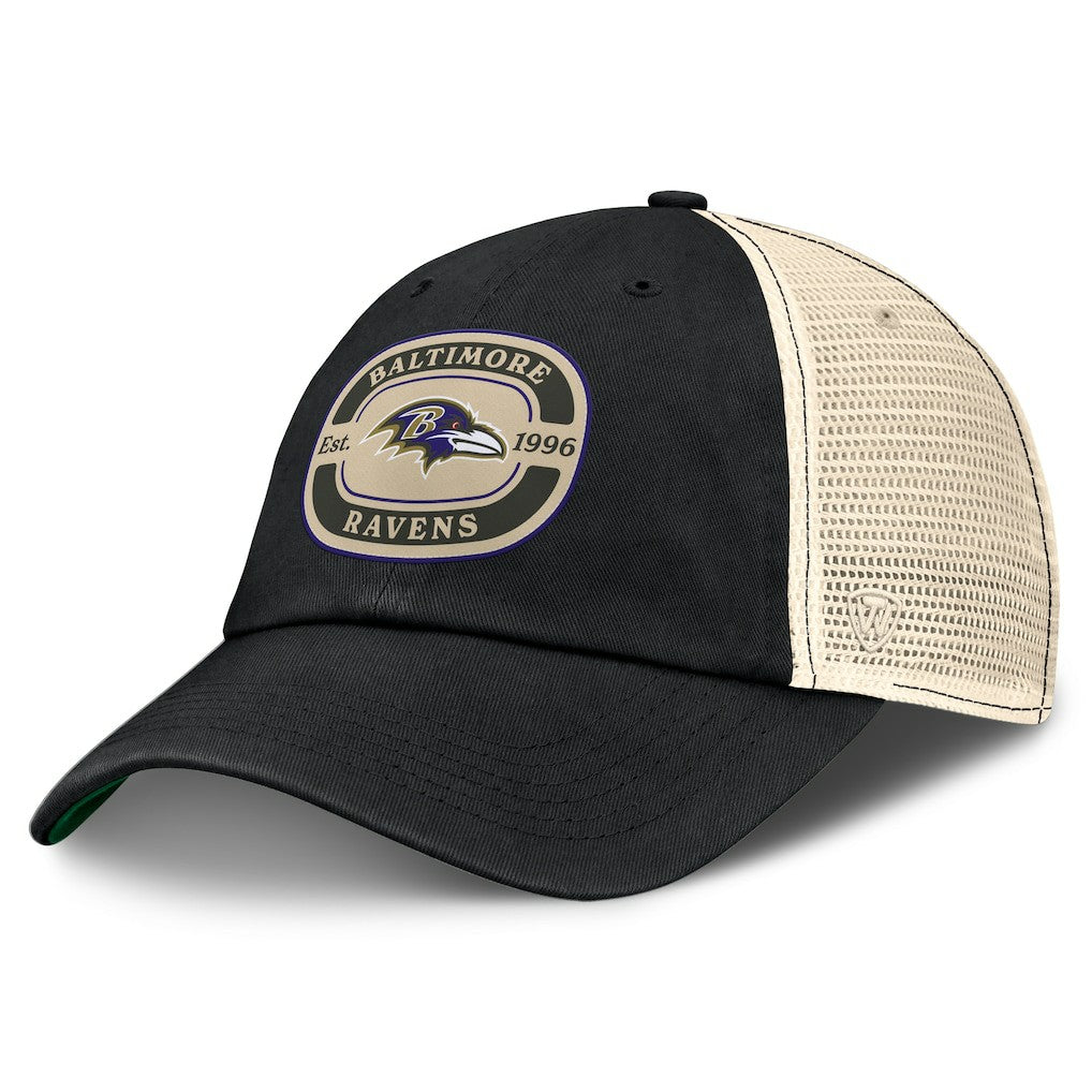 Baltimore Ravens  Top of the World Team Patch Adjustable Hat