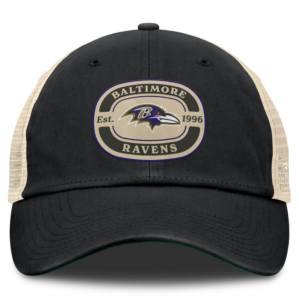 Baltimore Ravens  Top of the World Team Patch Adjustable Hat