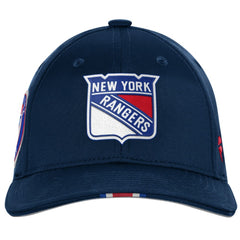 New York Rangers Fanatics Youth 2025 NHL Draft Authentic Pro On-Stage Podium Adjustable Hat On Sale