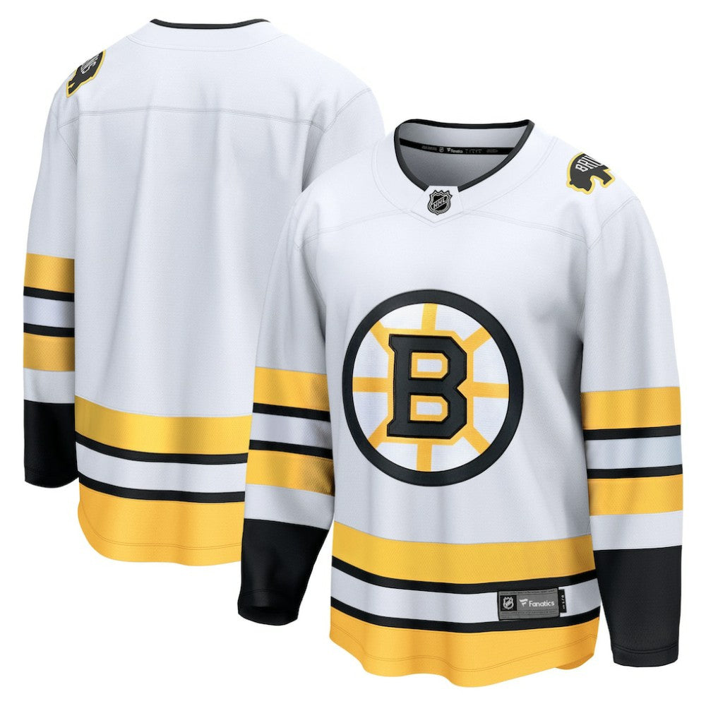 Boston Bruins Fanatics Away Breakaway Jersey On Sale