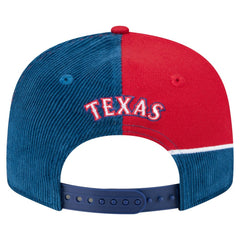 Texas Rangers New Era Retro Split Corduroy Snapback Hat | MLB On Sale
