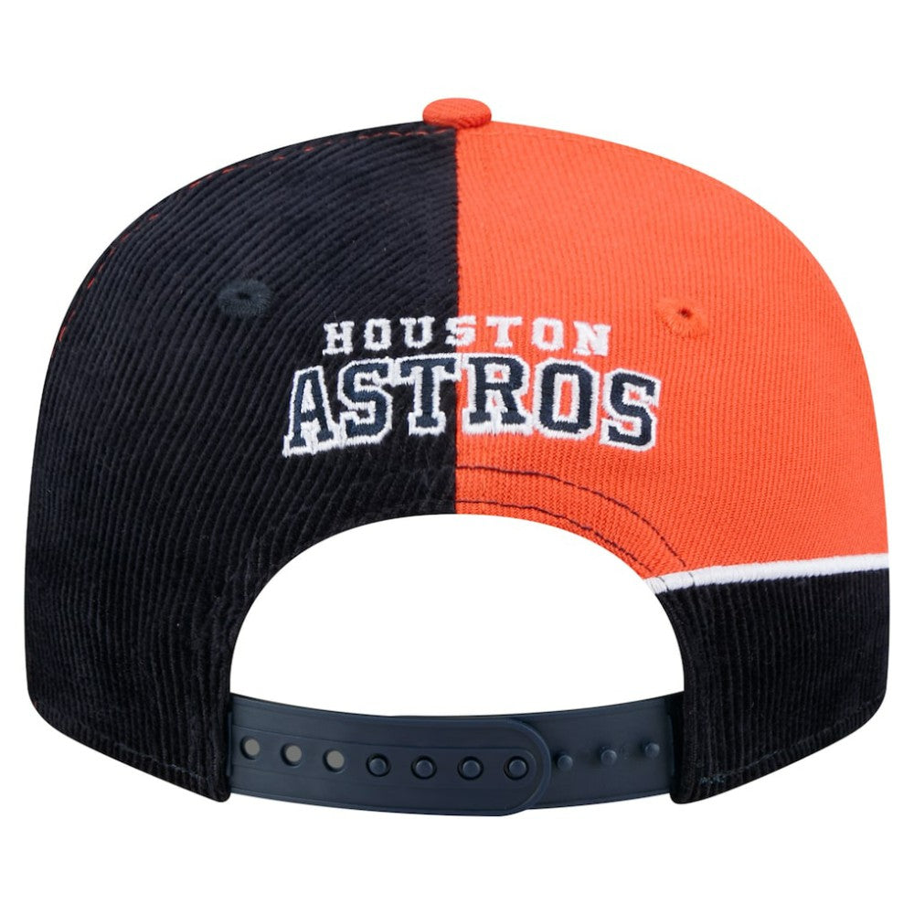 Houston Astros New Era Retro Split Corduroy Snapback Hat | MLB Online