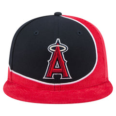 Los Angeles Angels New Era Retro Split Corduroy Snapback Hat | MLB On Sale