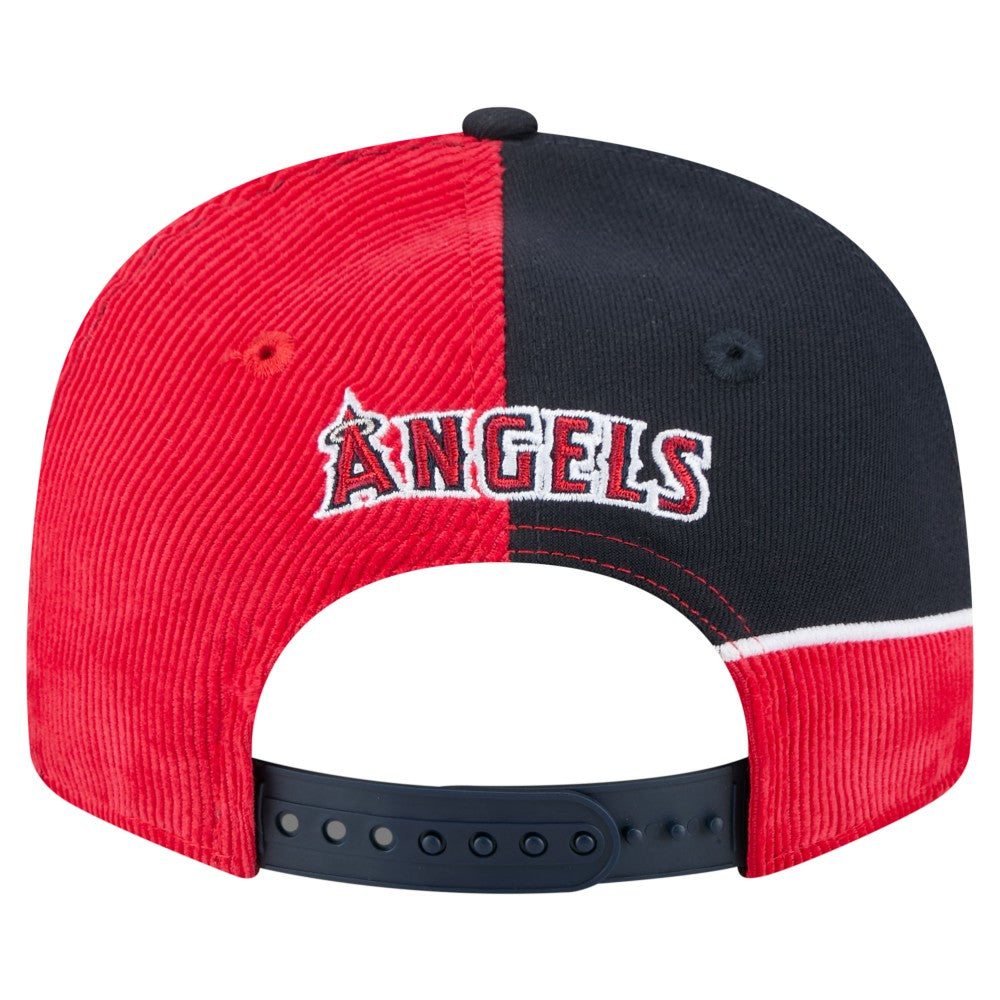 Los Angeles Angels New Era Retro Split Corduroy Snapback Hat | MLB On Sale