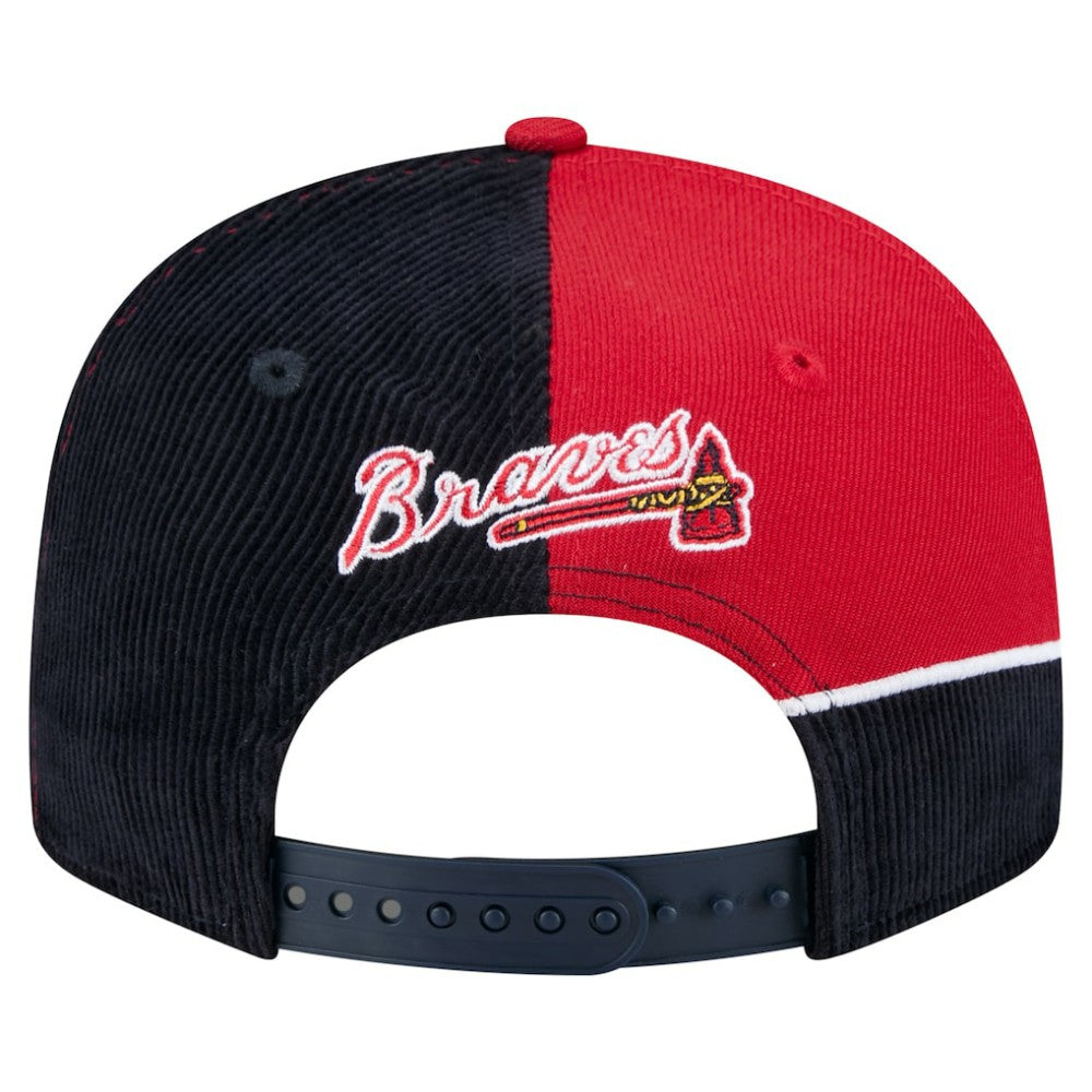 Atlanta Braves New Era Retro Split Corduroy Snapback Hat | MLB Shop