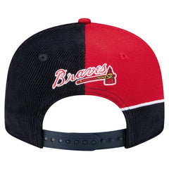Atlanta Braves New Era Retro Split Corduroy Snapback Hat | MLB Shop