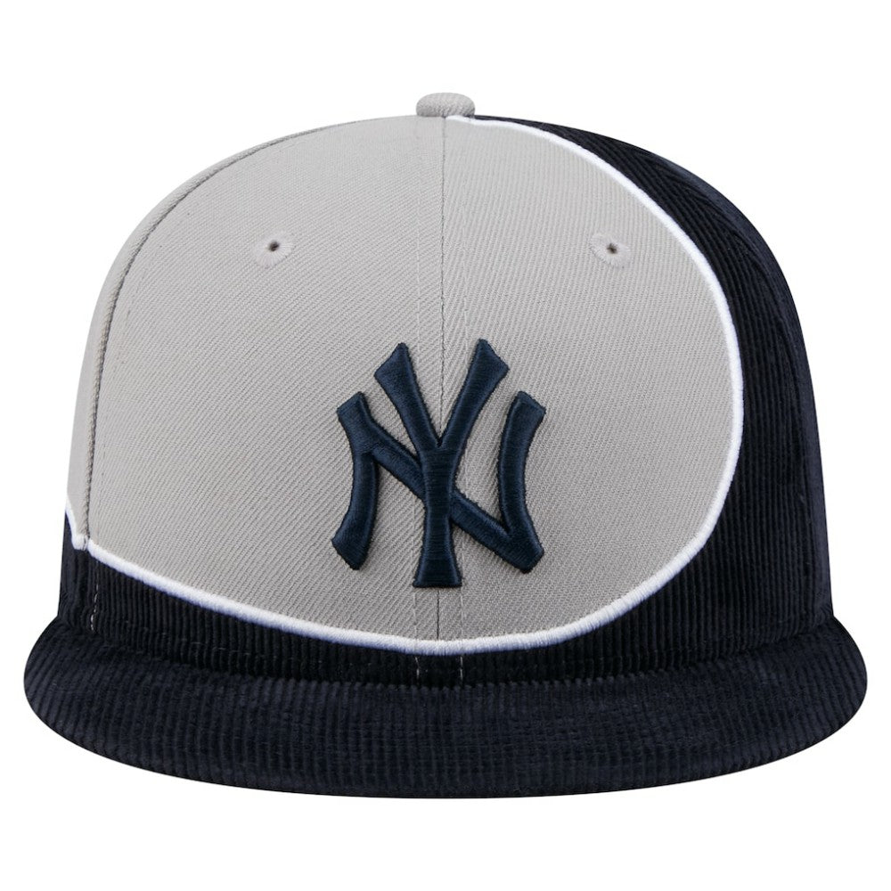 New York Yankees New Era Retro Split Corduroy Snapback Hat | MLB Shop