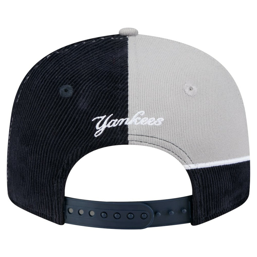 New York Yankees New Era Retro Split Corduroy Snapback Hat | MLB Shop