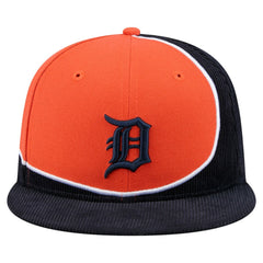 Detroit Tigers New Era Retro Split Corduroy Snapback Hat | MLB Shop