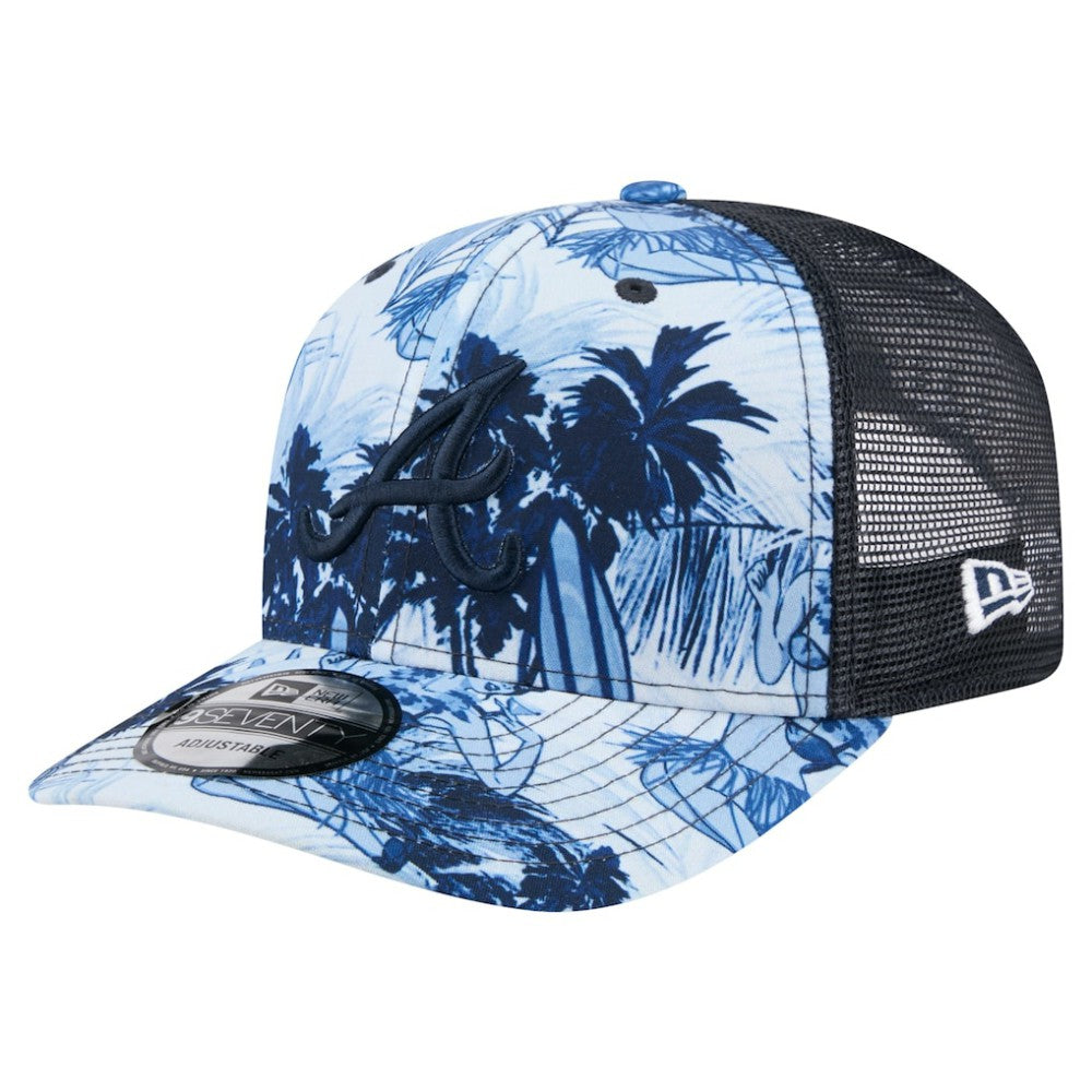 Atlanta Braves New Era Hula Trucker 9SEVENTY Adjustable Hat | MLB Outlet