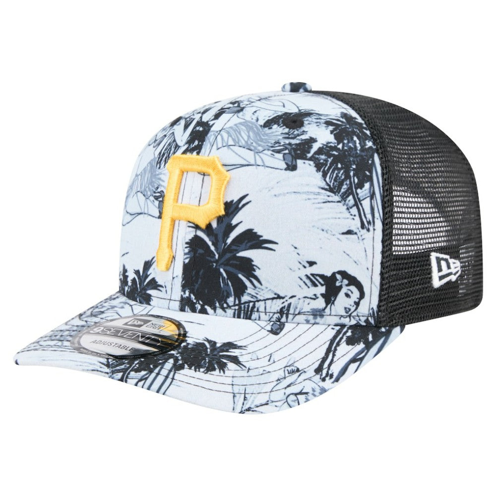 Pittsburgh Pirates New Era Hula Trucker 9SEVENTY Adjustable Hat | MLB Sale