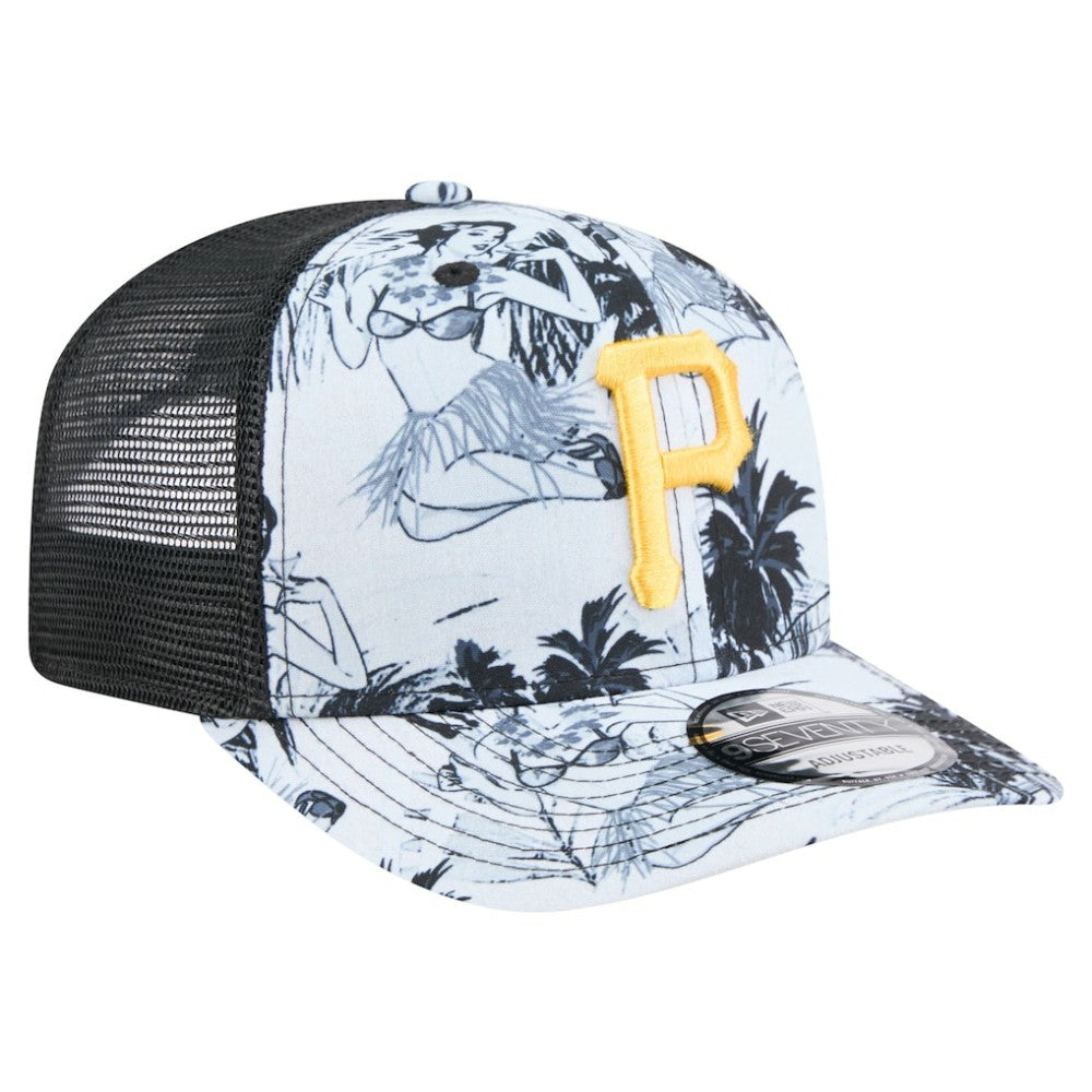 Pittsburgh Pirates New Era Hula Trucker 9SEVENTY Adjustable Hat | MLB Sale